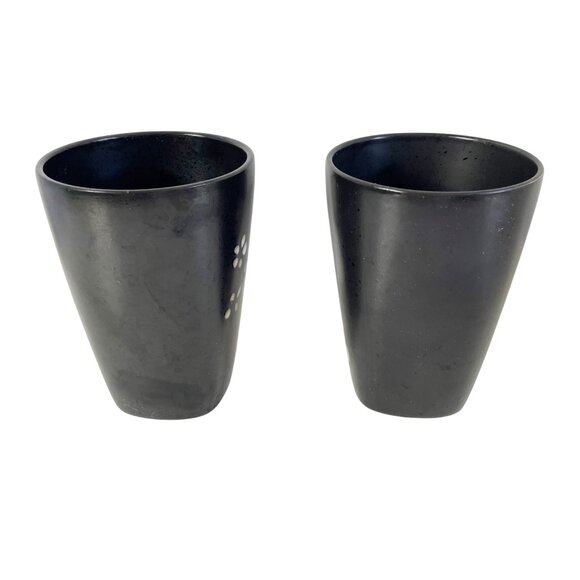 Sylvan Sprigs Stoneware Mug Set of 2 Better Homes and Garden Textured Flowers - Picture 3 of 7